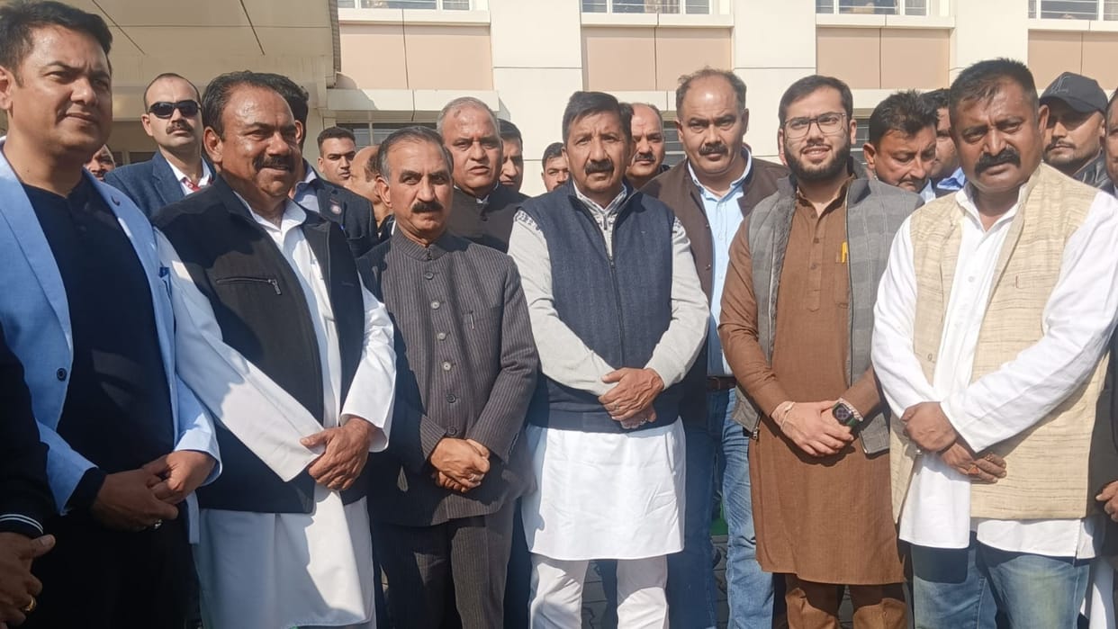 CM Sukhwinder singh sukhu hits out at Anurag Thakur during Una Visit