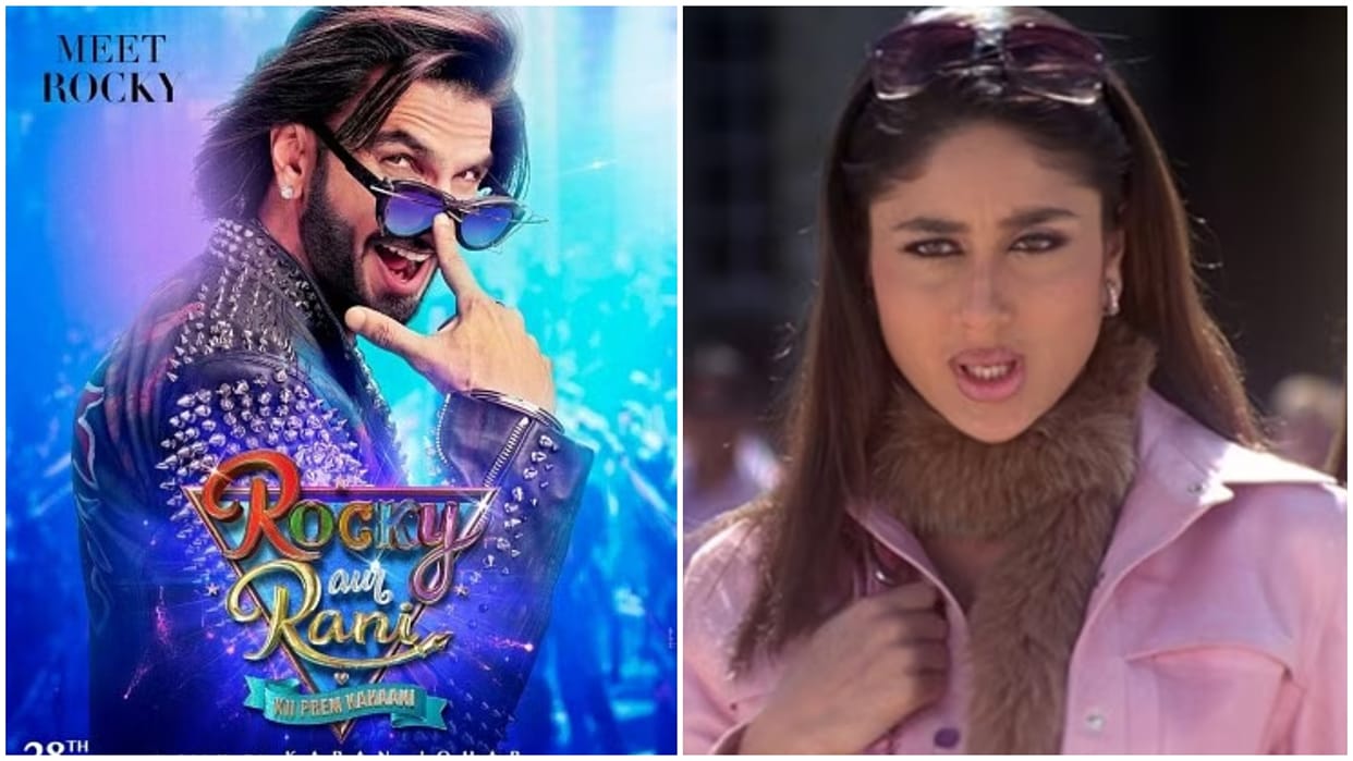 RARKPK Star Ranveer Singh calls Rocky direct descendant of Kareena Kapoor Khan Poo in Kabhi Khushi Kabhie Gham