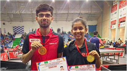 Table Tennis Championship: Manav Thakkar became champion among men, Shreeja Akula won the title among women