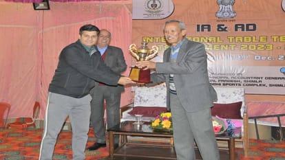All India Table Tennis Competition: Sujay Chaturvedi of Madhya Pradesh and MS Bindu of Kerala won the trophy