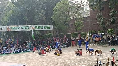 Talent display took place in the annual sports festival