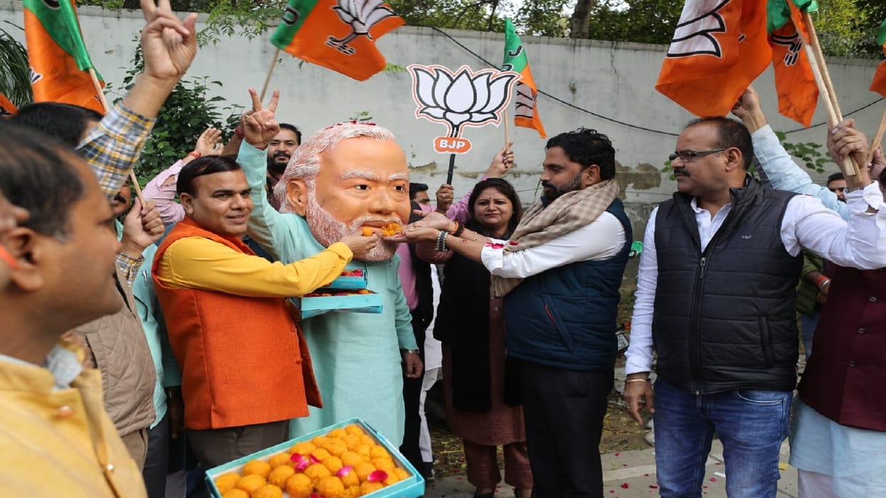 Assembly elections result victory of BJP in Mp, Rajasthan Chhattisgarh impact of 2024 lok sabha elections