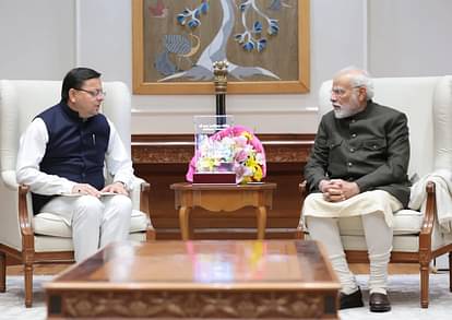 Uttarakhand Investors Summit 2023 CM Dhami reached Delhi to give invitation will meet many ministers including