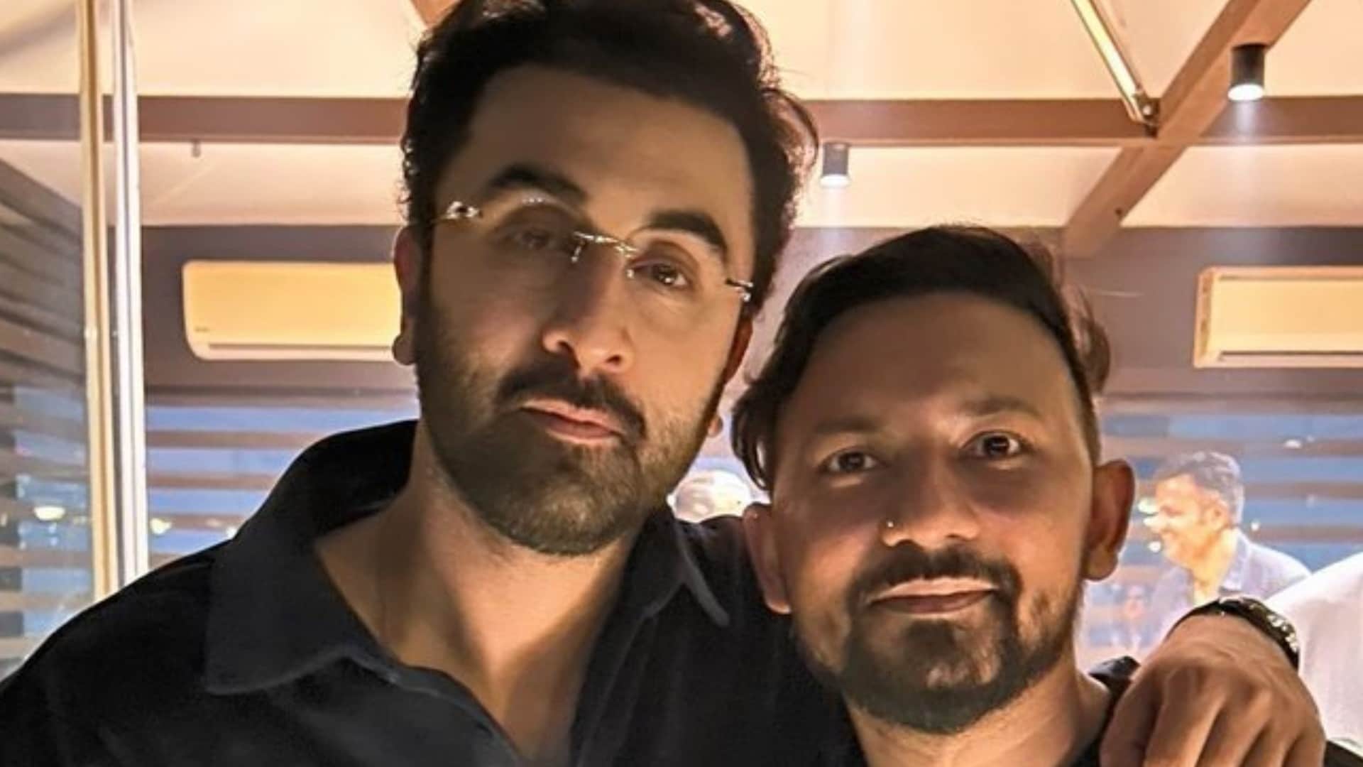 Bollywood actor Ranbir kapoor enjoyed Animal Success Party Photos went viral on social media