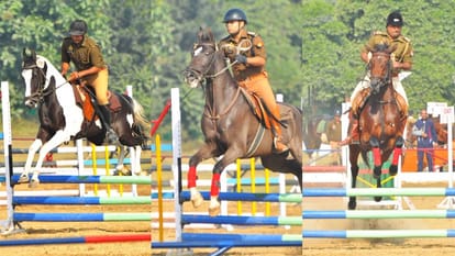Horse riding competition: Urvi and Montina showed their coolness, attracted everyone