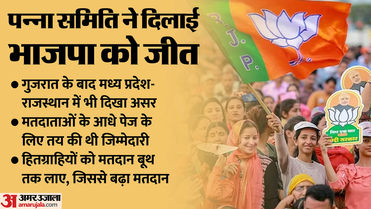MP Election Result: Panna Committee played an important role in BJP's victory