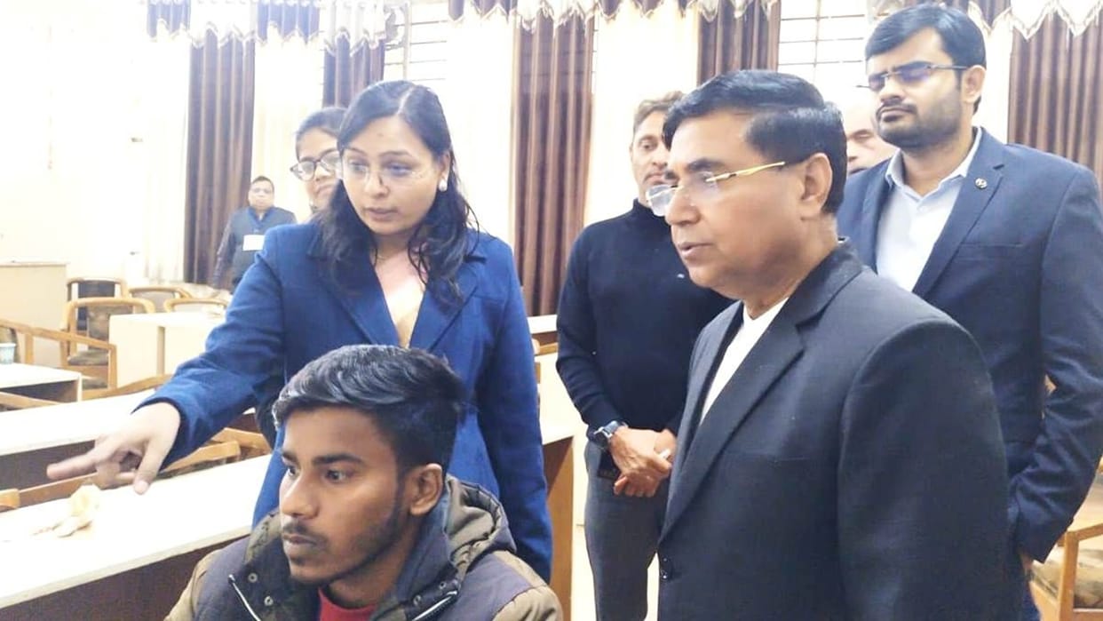 Haryana: Despite internet glitches, operation of HTET was successful on the second day too