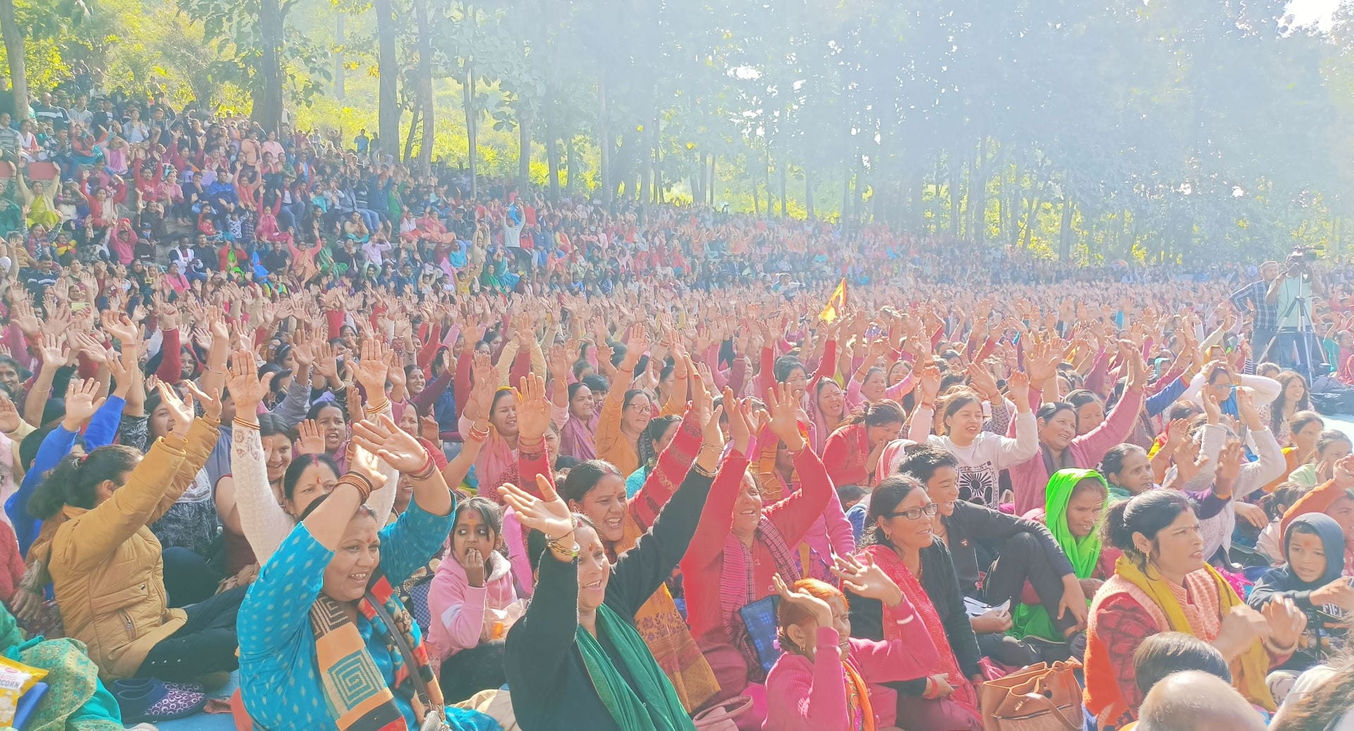 Siddhpeeth Shri Sidhbali Mahotsav devotees Crowd gathered on the last day Kotdwar Uttarakhand