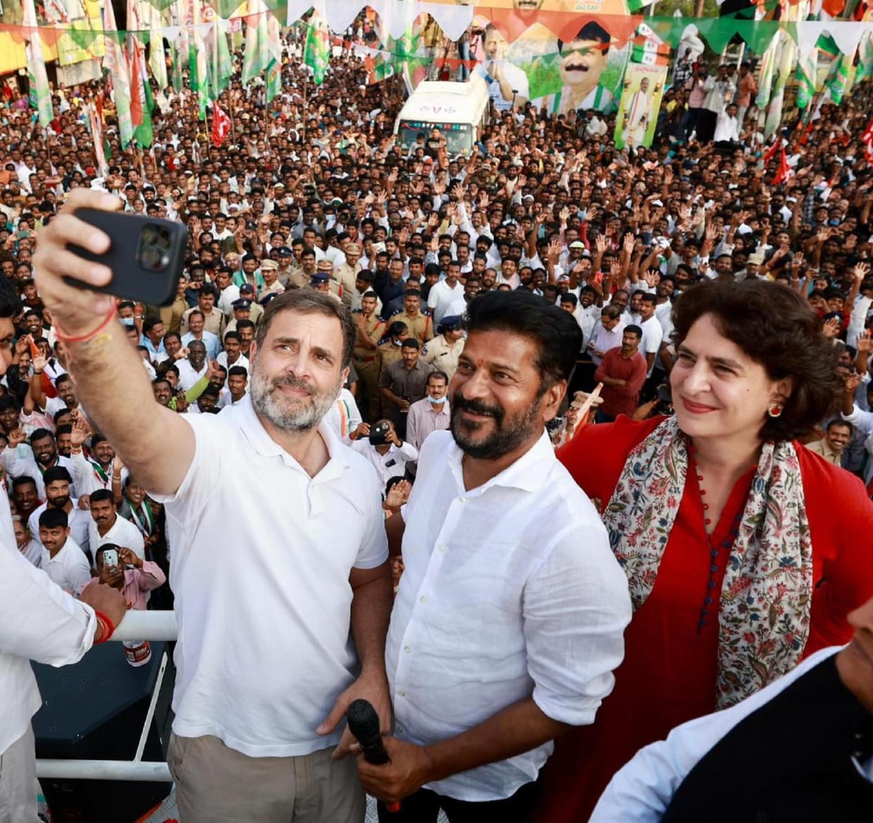 telangana election results: Congress has big hopes in South India from Telangana victory