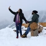 Snowfall in Kashmir