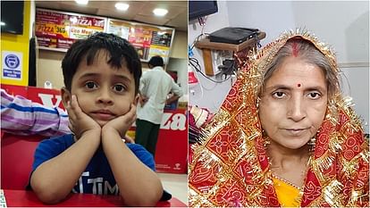 Agra road accident Grandmother's funeral procession with her beloved