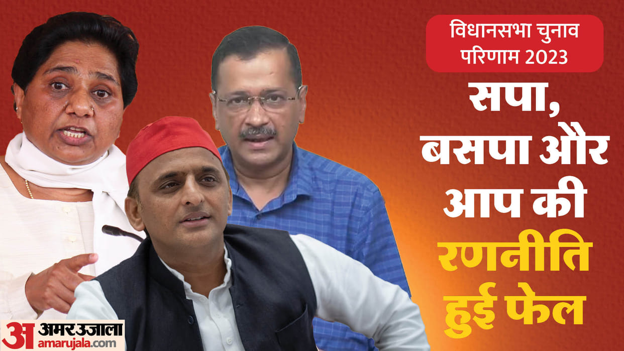 Election results: Big blow to SP, BSP and AAP before 2024! Now these parties are seeing a path full of hope