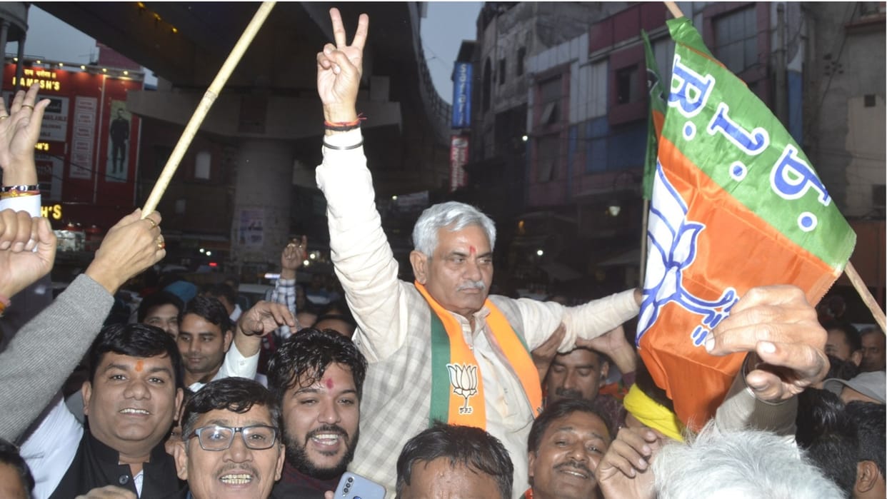 Former minister Manish Grover said people accepted guarantee of PM Modi
