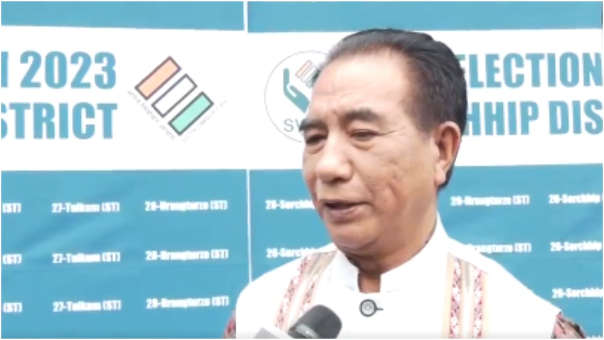 Zoram Peoples Movement  CM face Lalduhoma won the Serchhip seat