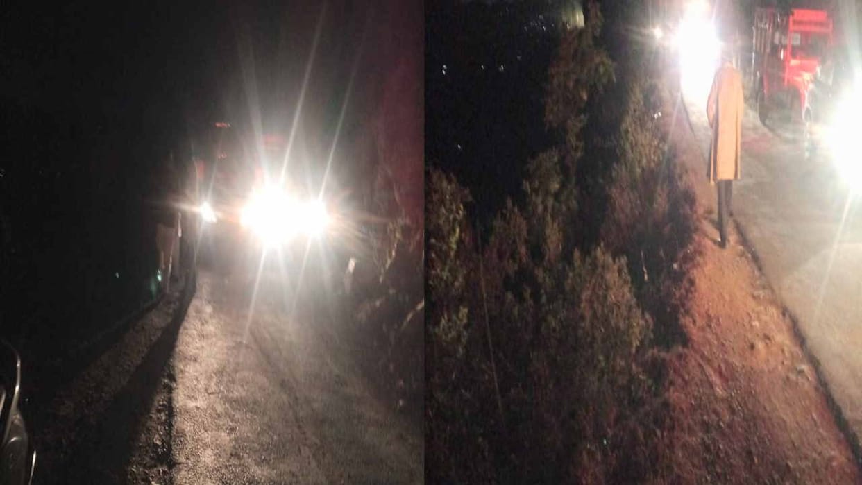 Tipper fell into deep ditch from Dadahu-Sangrah road in Sirmaur, two people died