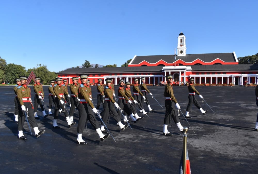 IMA POP 2023 December Cadets march in Deputy Commandant Parade 343 officers will passout this Year