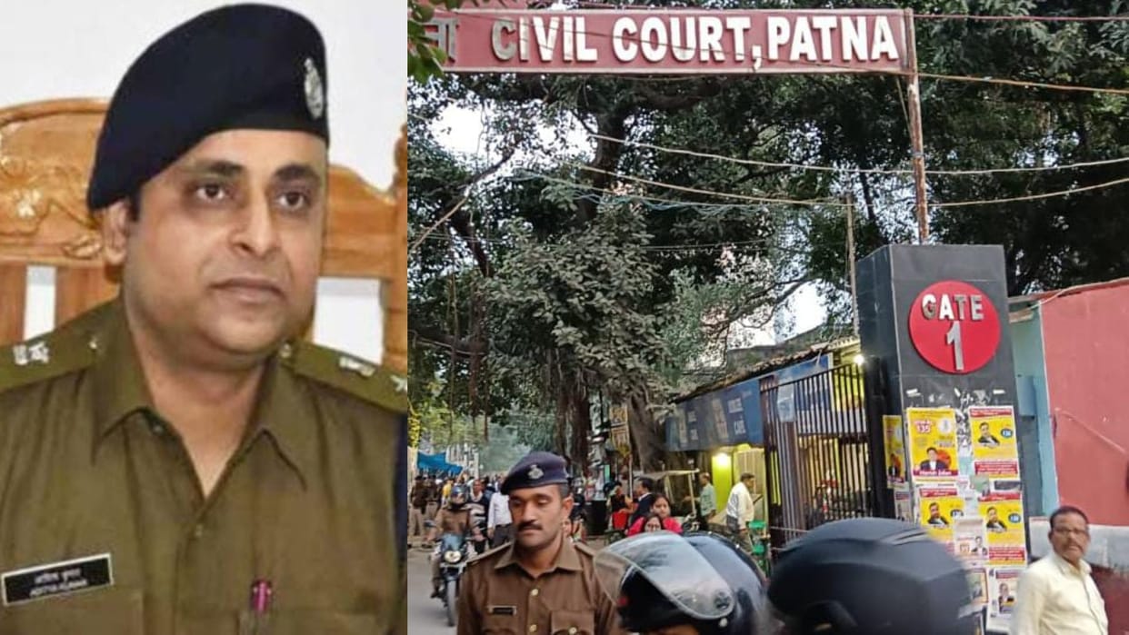 Bihar: IPS Aditya Kumar surrender after failure of arresting by bihar police, high court judge lobbying case