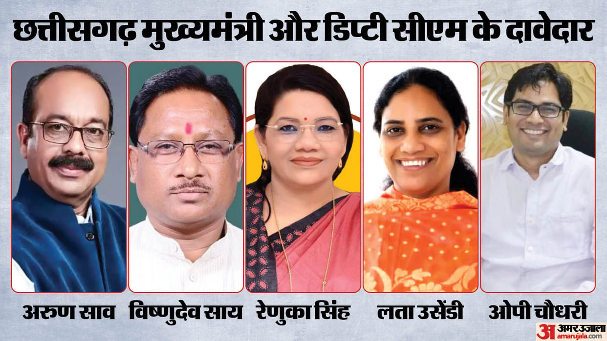 CG: Chhattisgarh will have two deputy CMs along with the Chief Minister; Shah has already hinted