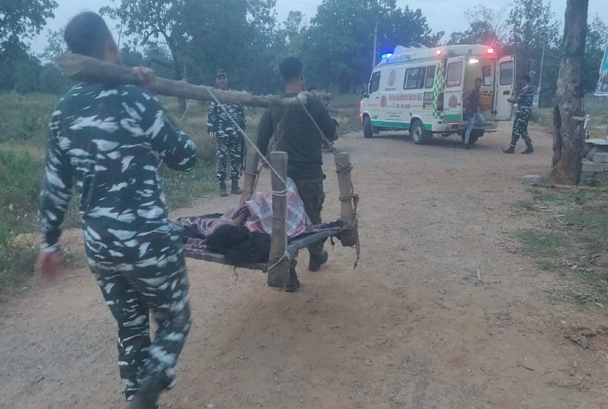 CRPF is becoming an example of humanity in Naxal affected and dense forest area