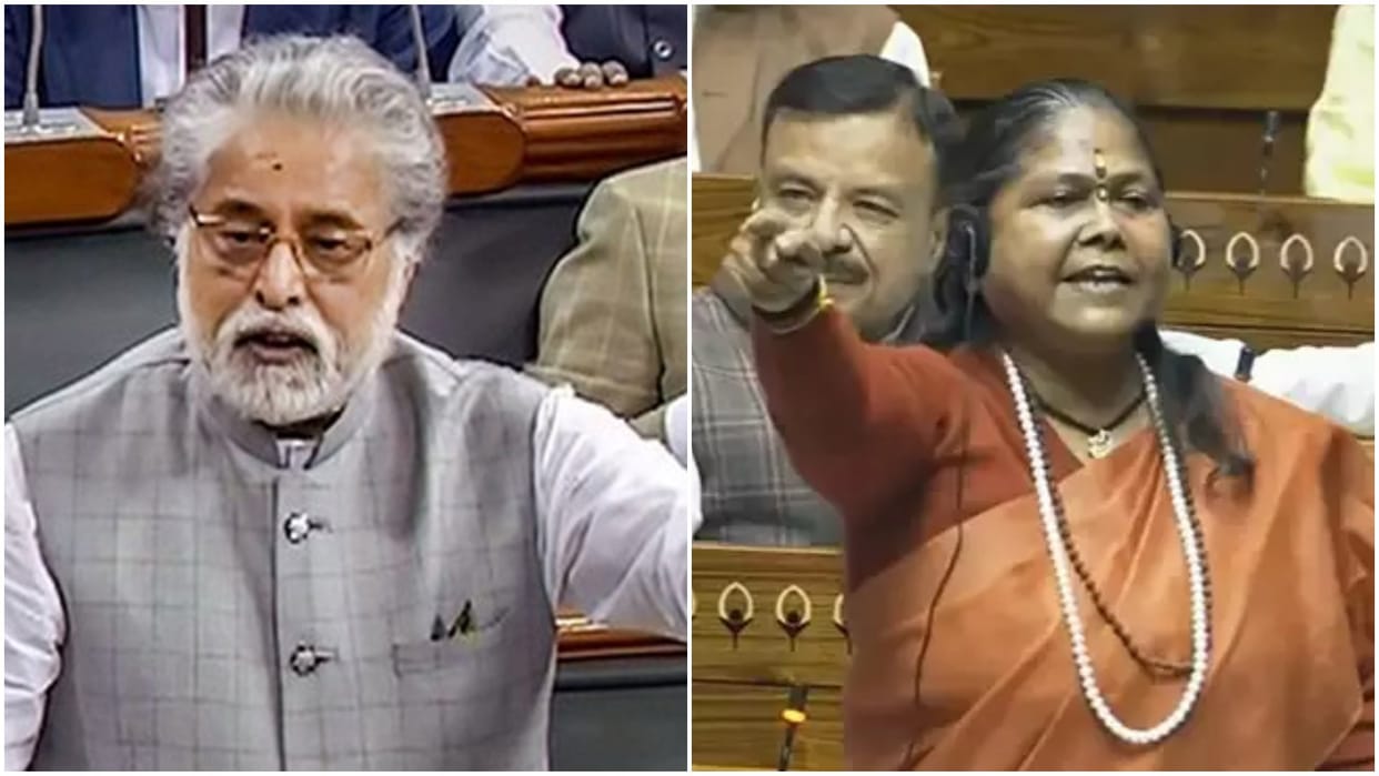 heated debate on MNREGA between TMC and BJP MPs at Lok Sabha