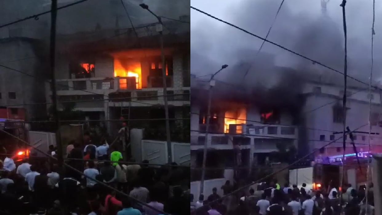 Fire breaks out in house after refrigerator compressor explodes in Korba