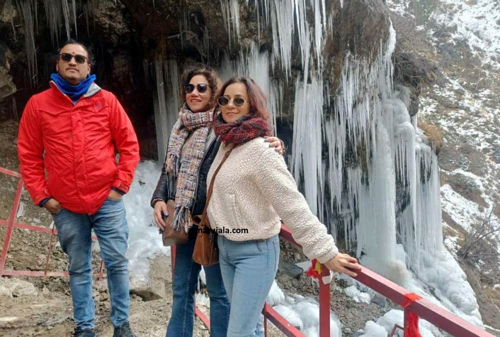 Uttarakhand Timmersain Mahadev Snow Shivling of Baba barfani in niti valley China border 2023 first photo