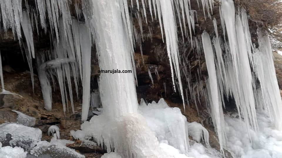 Uttarakhand Timmersain Mahadev Snow Shivling of Baba barfani in niti valley China border 2023 first photo