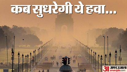 Delhi is most polluted in NCR AQI reached 320