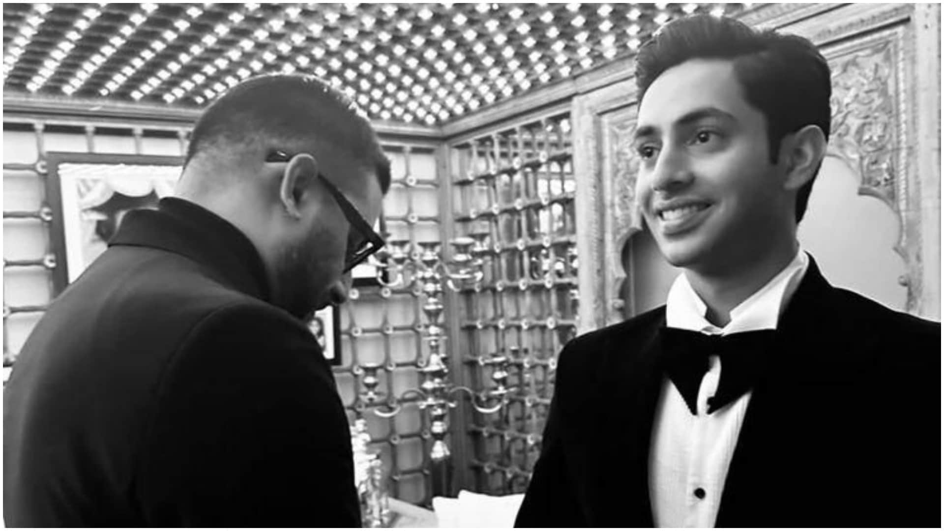 The Archies: Agastya Nanda poses with Amitabh Bachchan and Abhishek at grand premiere of his debut film