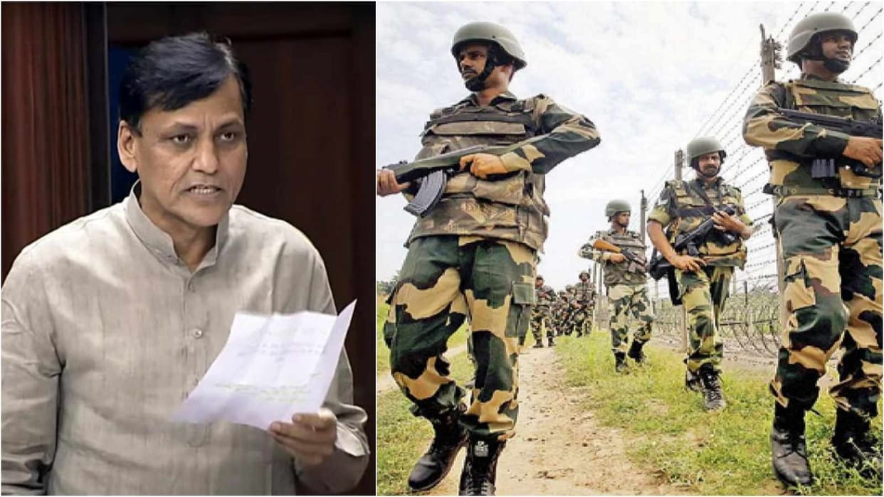 Voluntary Retirement BSF CRPF top two Security Forces Home Ministry Reply Rajya Sabha