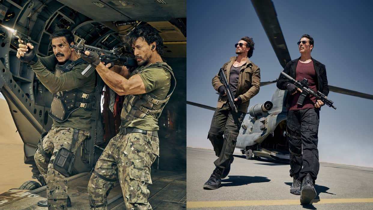 Bade Miyan Chote Miyan Akshay Kumar Tiger Shroff Return From Jordan as they Finish Film Shooting