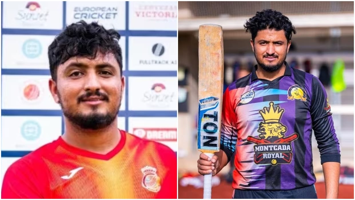 Hamza Saleem Dar scored 193 runs in 43 balls in T10 2023 broke many records in an inning