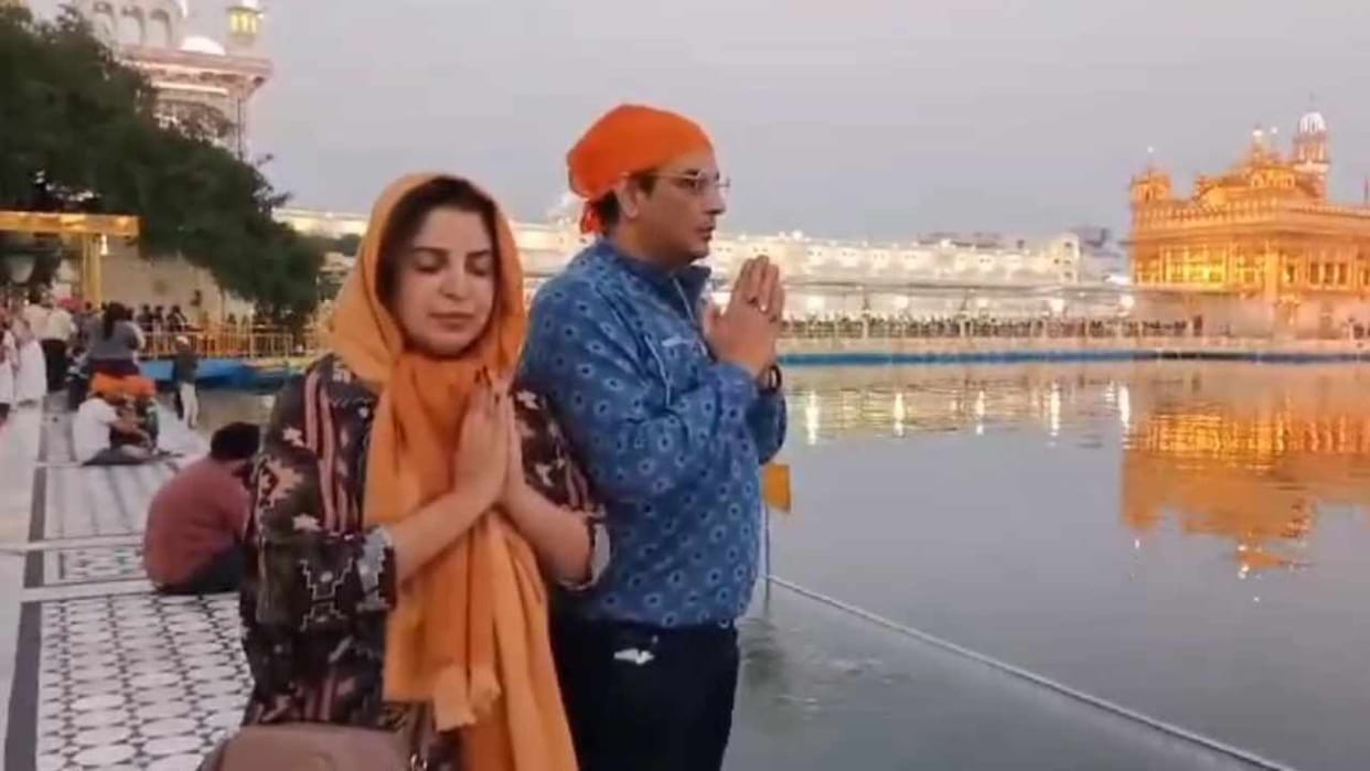 Film director Farah Khan reached Amritsar