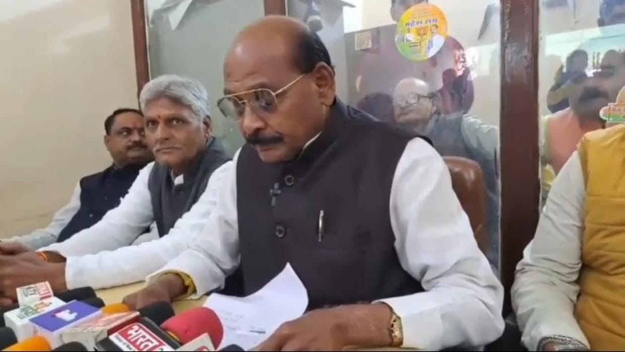 Former BJP MLA Mahesh Rai accused Sagar BJP District President Gaurav Sirothia of conspiring to defeat him