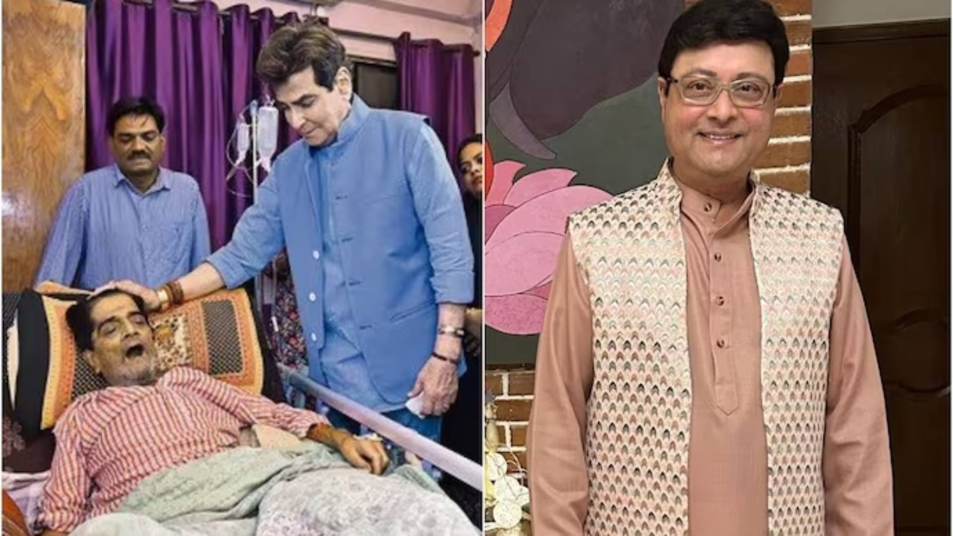 Veteran actor Junior Mehmood aka Naeem Sayyed passes away Raza Murad at Actor Late Residence