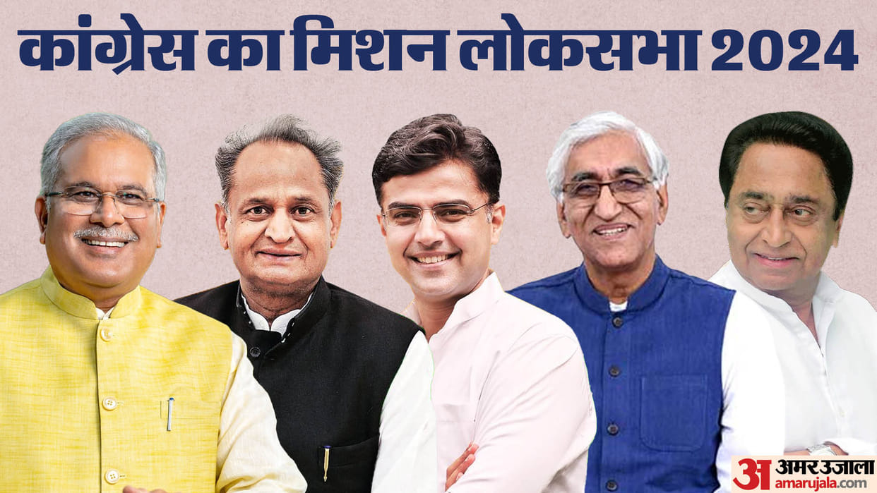 Congress who lost in three states have no rest now preparing for 2024 elections vs BJP Know all Updates