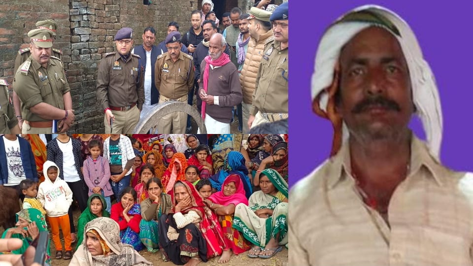 Samajwadi Party leader murdered by slitting his throat with a sharp weapon in Mirzapur News