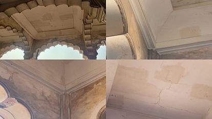 cracks in Agra Fort have not been healed even after 10 months