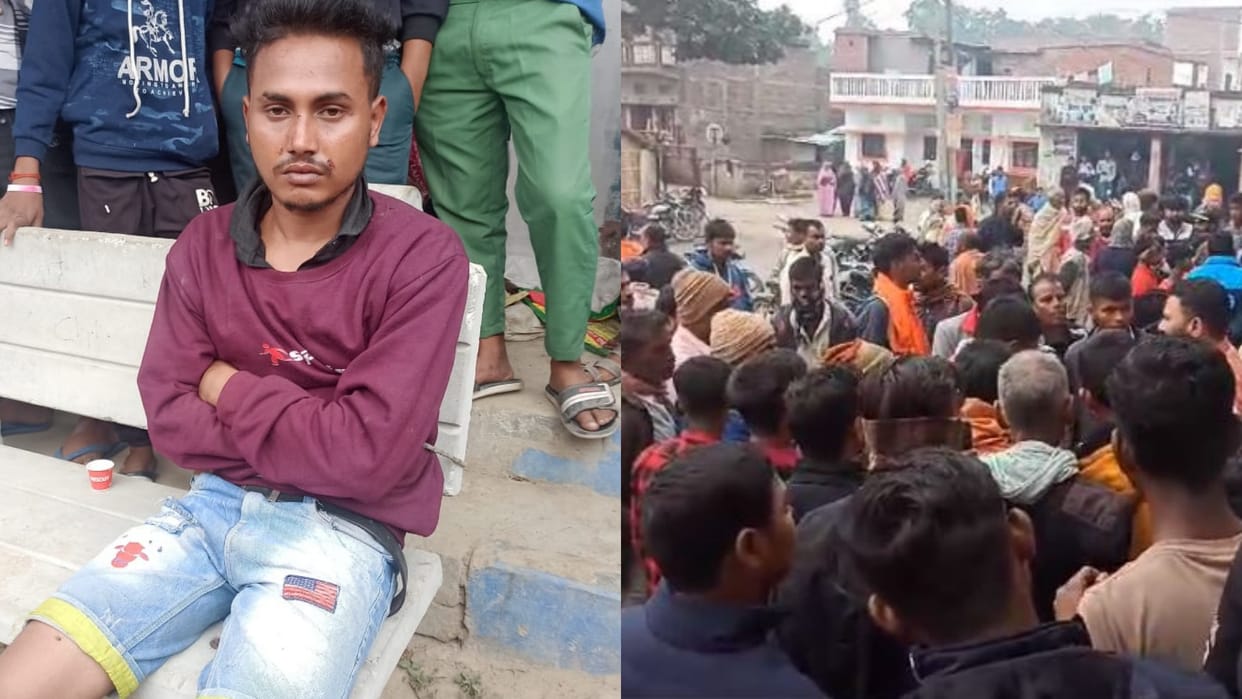 Bihar News Four criminals chased from UP and came to Bihar to snatch the bike