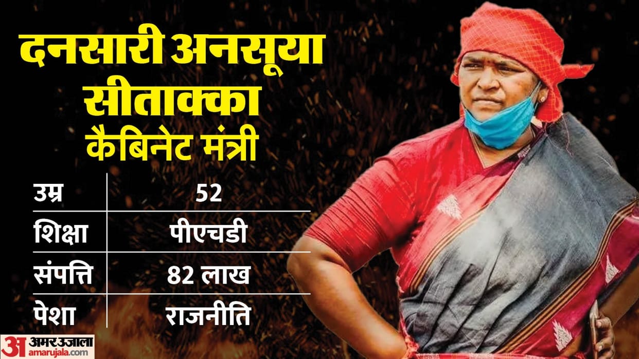 The filmy story of former Naxalite Seethakka who became minister in Telangana