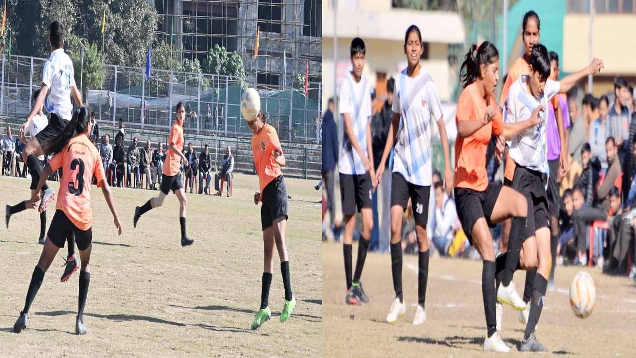 North Zone Inter University Women's Football: Guru Jambheshwar University Hisar won the overall trophy