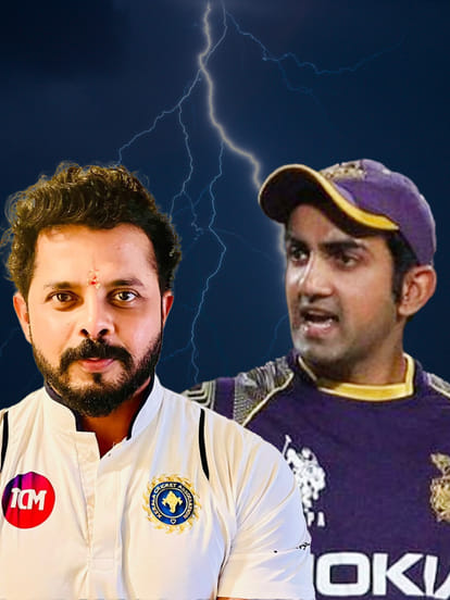 Gambhir-Sreesanth Fight