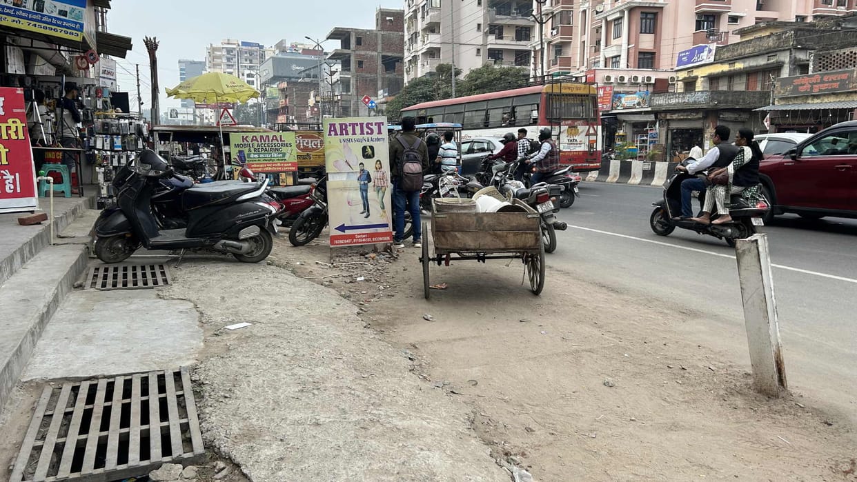 Road 75 feet wide Relief will be available encroachment removed from 30 feet