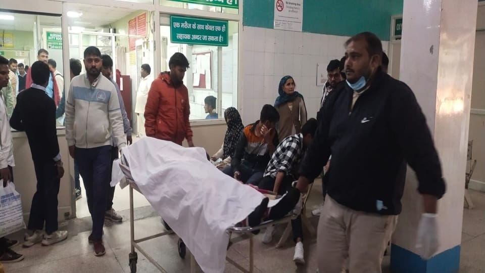Accident on NH 152 D in Jind, Car and canter collide, Two people died and three injured