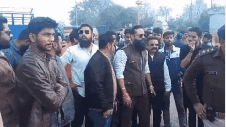 rajput karni sena sukhdev singh gogamedi murder indore news protest