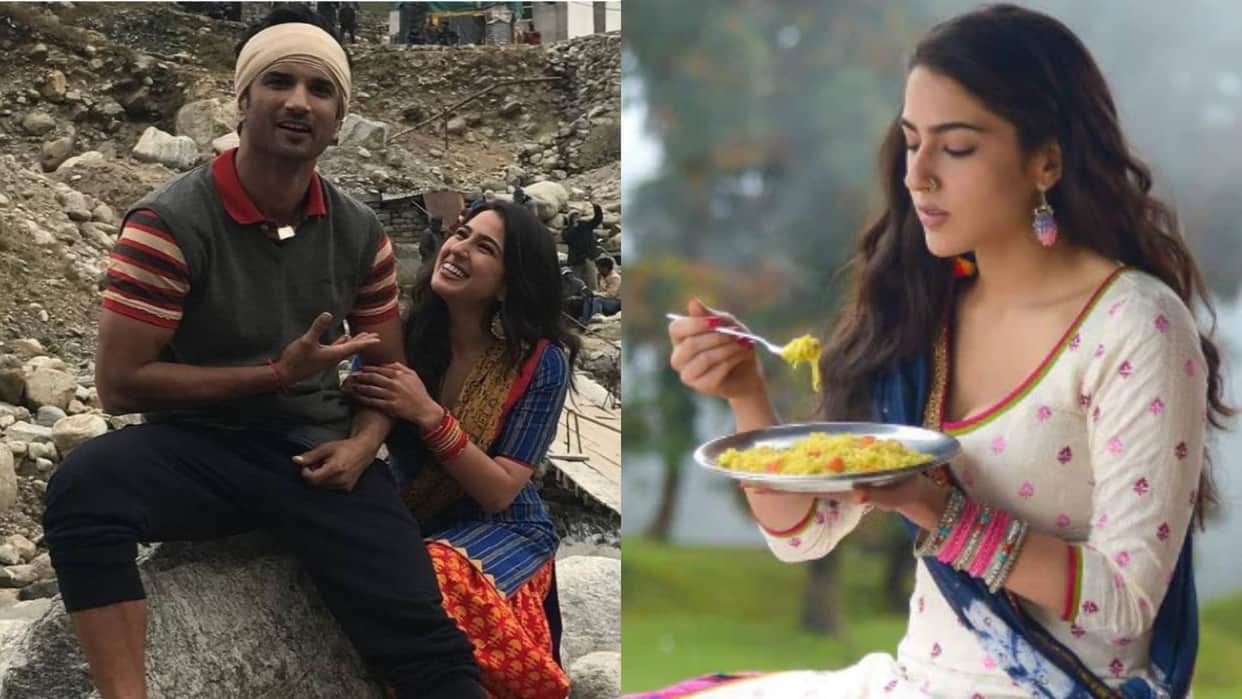 Sara Ali Khan has cute reaction as she marks half a decade in film industry fans remember Sushant Singh Rajput