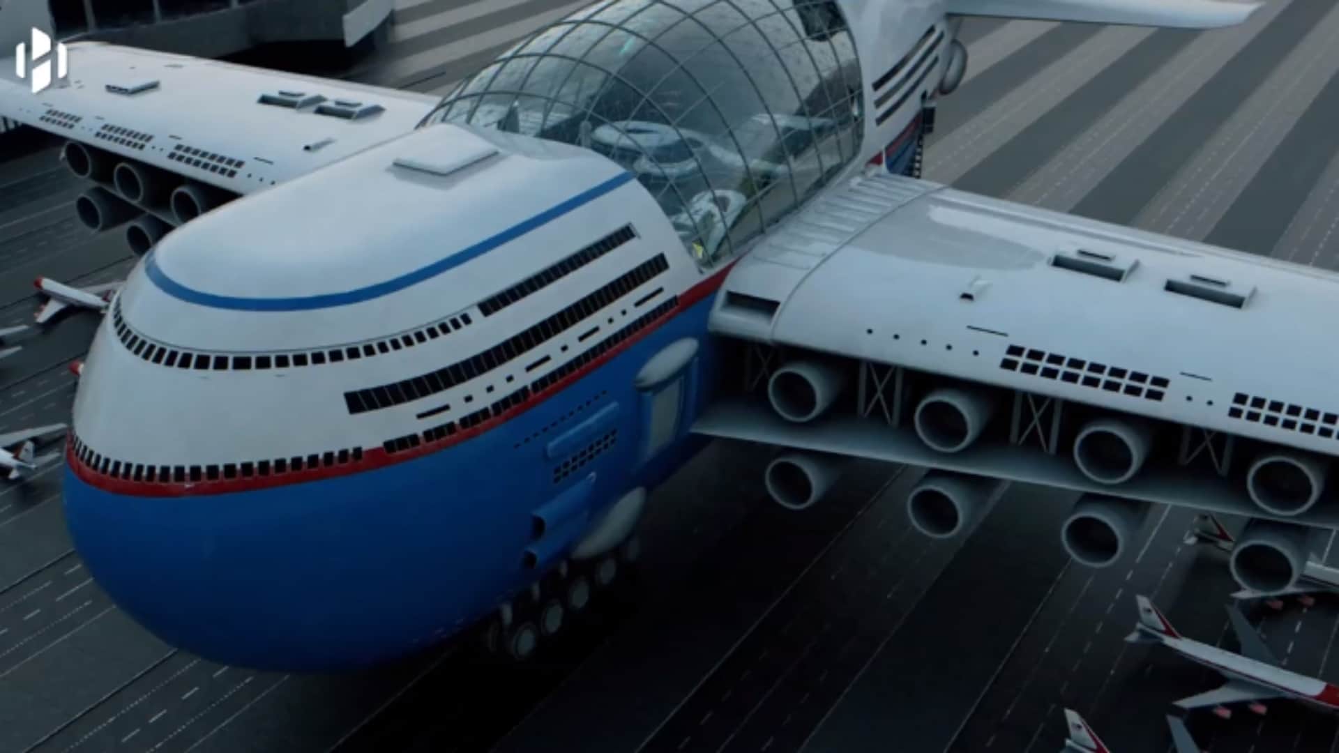 Nuclear Powered Sky Hotel A Luxurious Flying Hotel To Remain In The Air Forever