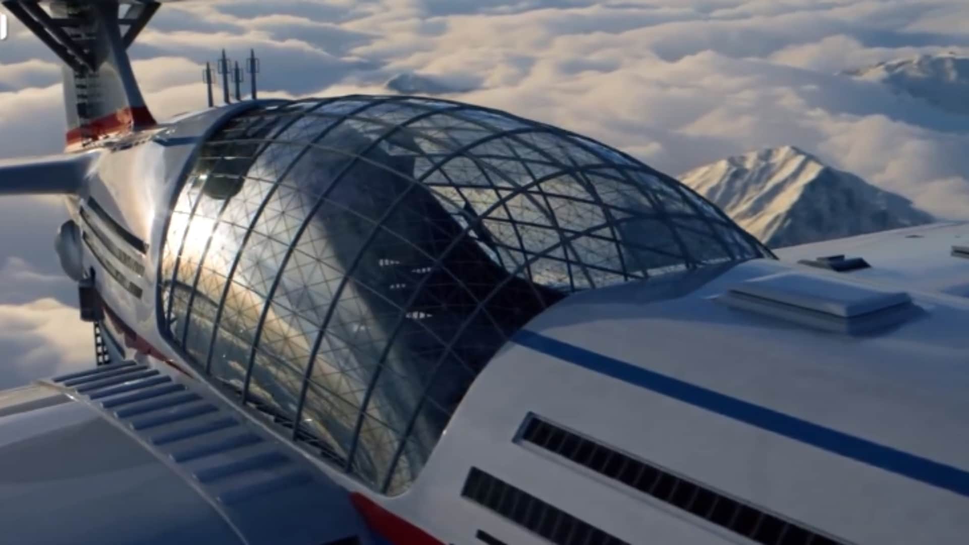 Nuclear Powered Sky Hotel A Luxurious Flying Hotel To Remain In The Air Forever