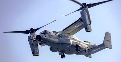 usa military grounds osprey aircraft fleet after deadly crash on coast of japan