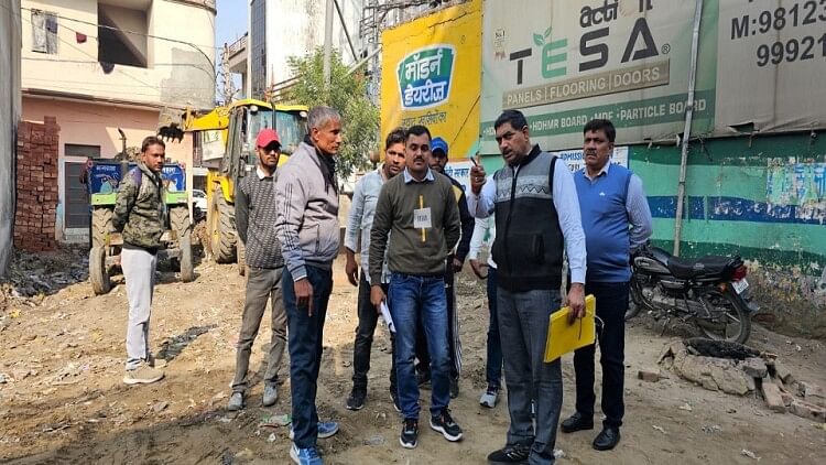 CM Flying investigated corporation mega cleanliness drive in Panipat, machinery installed for cleaning